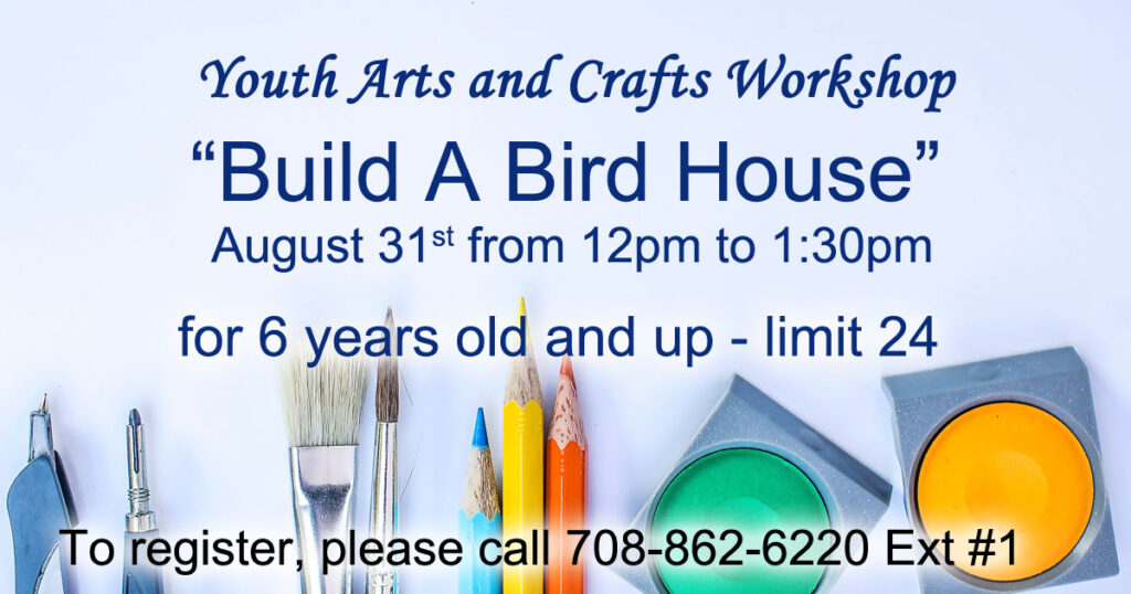 Build A Bird House Calumet City Public Library